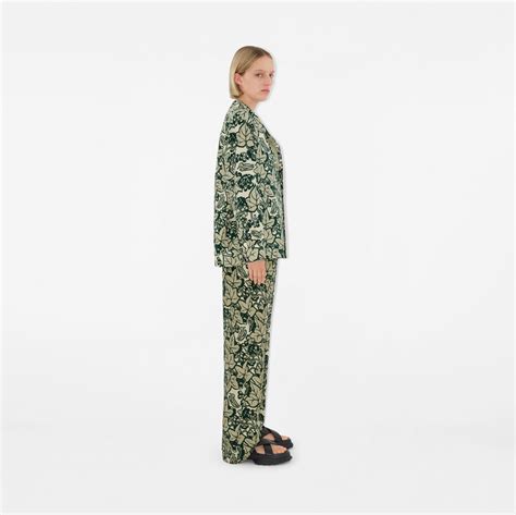 burberry ivy|Ivy Silk Shirt in Safari .